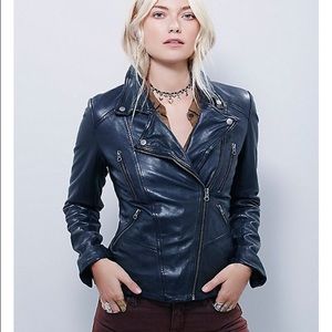Free People Leather Jacket